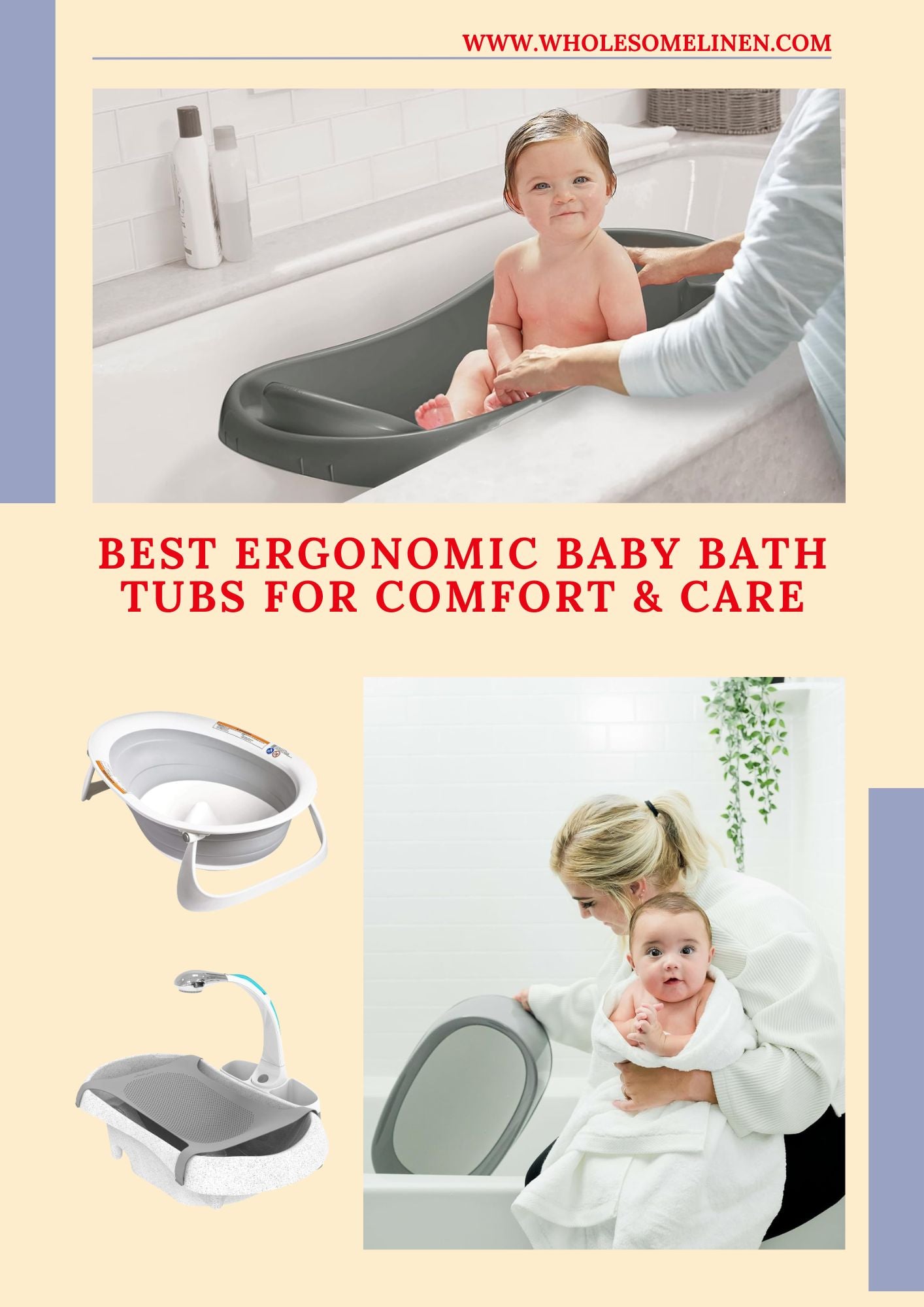 Top 10 Best Baby Bath Tubs for 2024 - Wholesome Linen