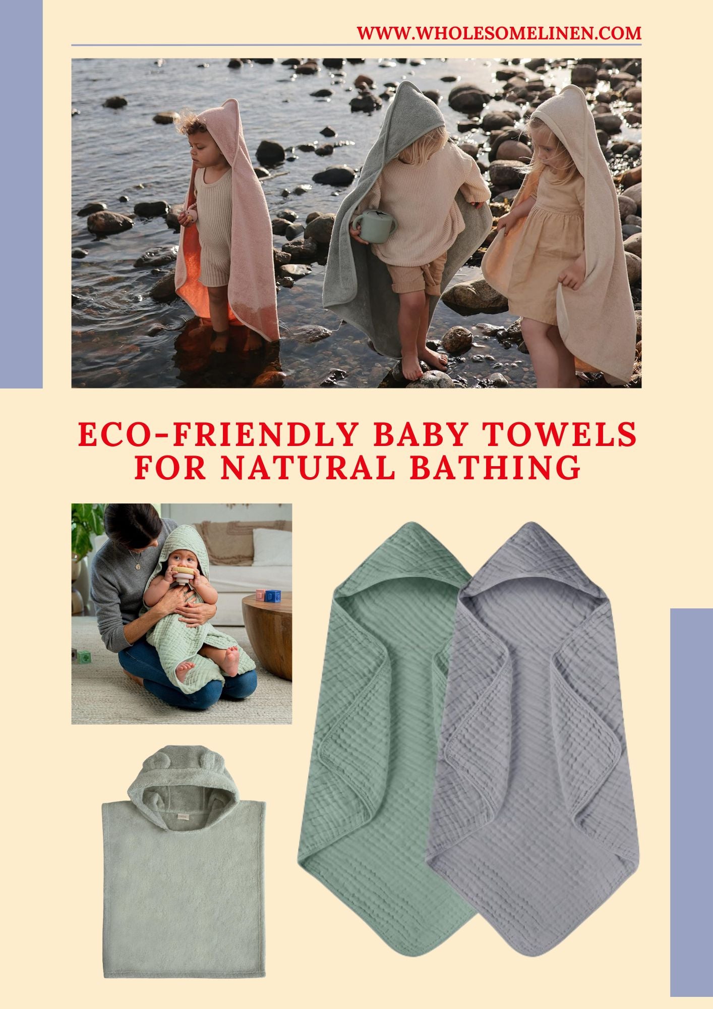 Top 10 Natural Baby Bath Towels - Wholesome Linen