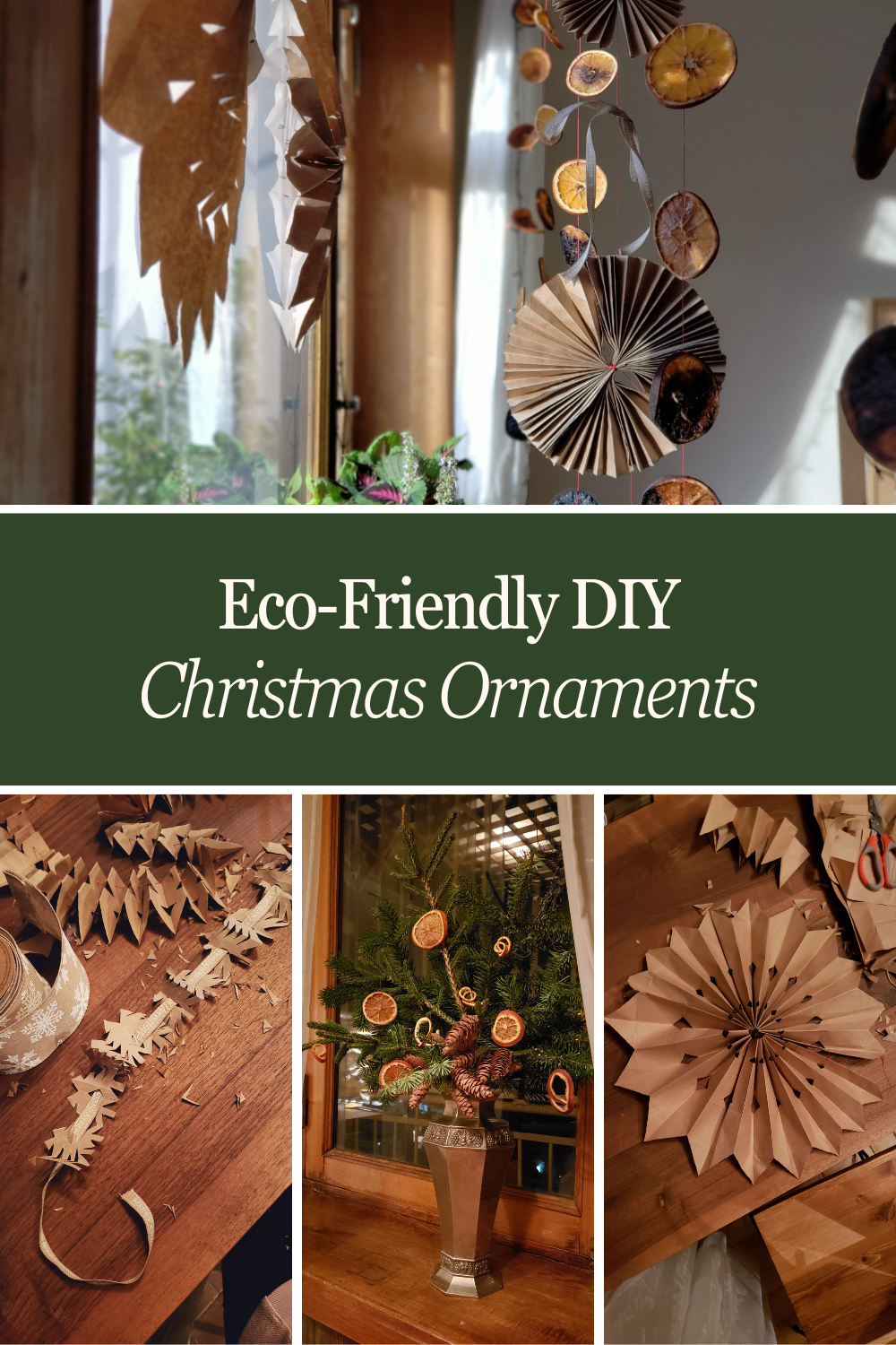 Eco-Friendly Christmas Ornaments DIY