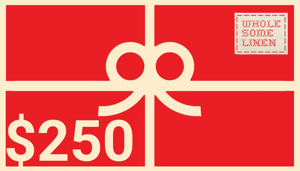 Wholesome Linen Gift Cards – Perfect for Expecting Parents | $50–$500 - Wholesome Linen