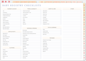 Wholesome Linen Ultimate Pregnancy Planner | Digital Maternity & Baby Organizer | Comprehensive & Hyperlinked PDF - Wholesome Linen