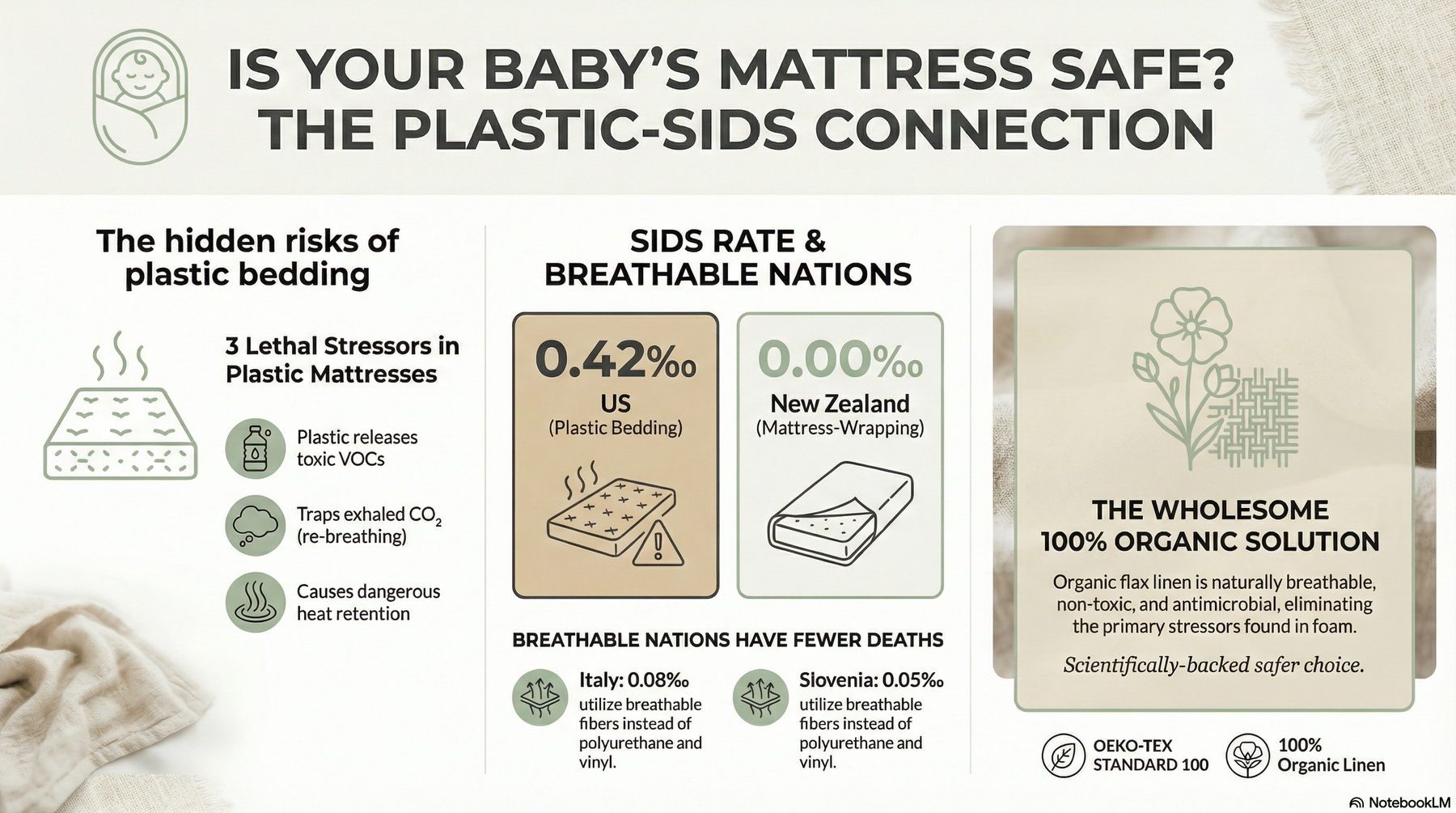 Sudden Infant Death Syndrome and Plastic Bedding Materials