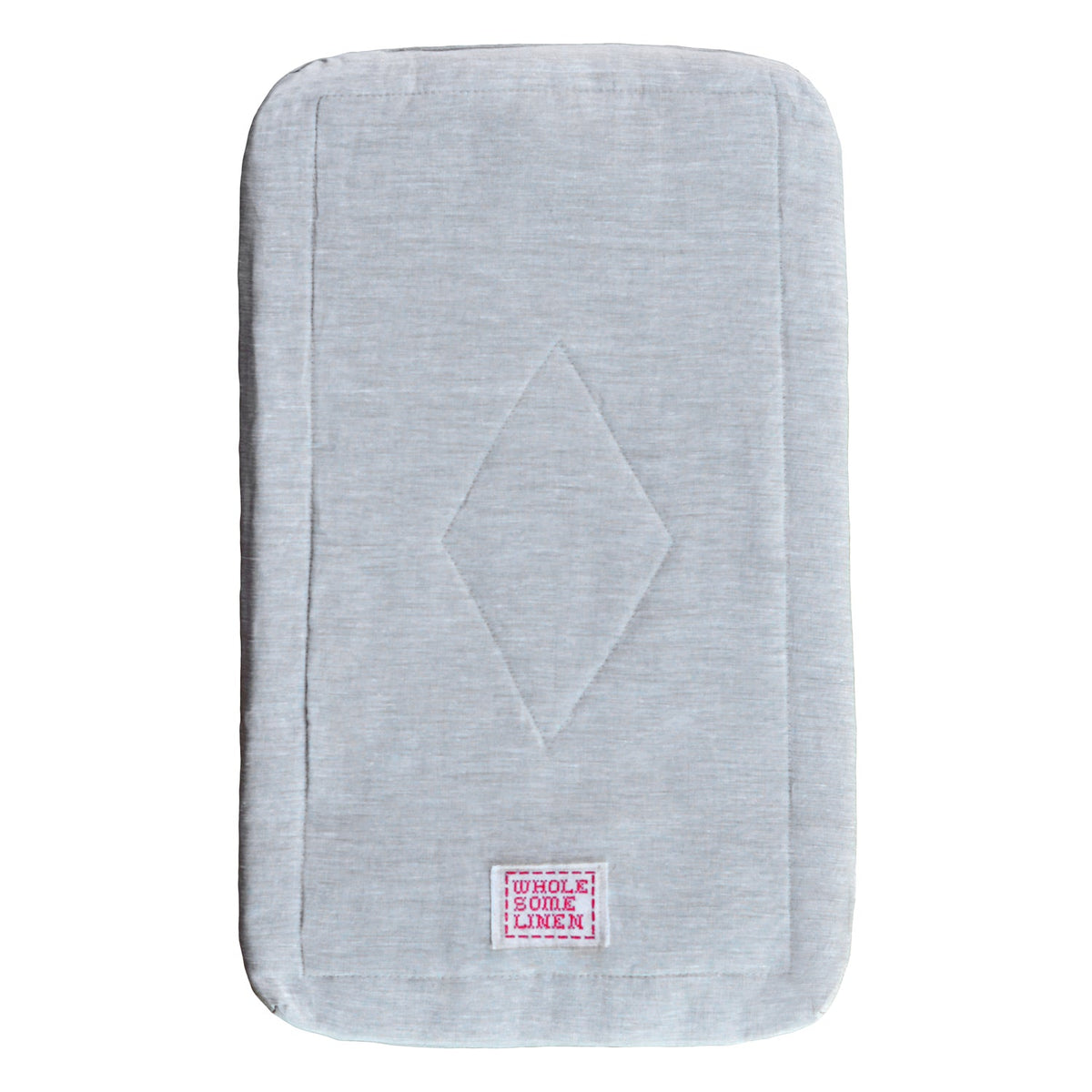 Wholesome Linen - Custom Organic Flax Linen Mattress Pad for Bassinet, Cradle or Crib - Arm&#39;s Reach Versatile 16.5 x 31 x 1.7&quot;