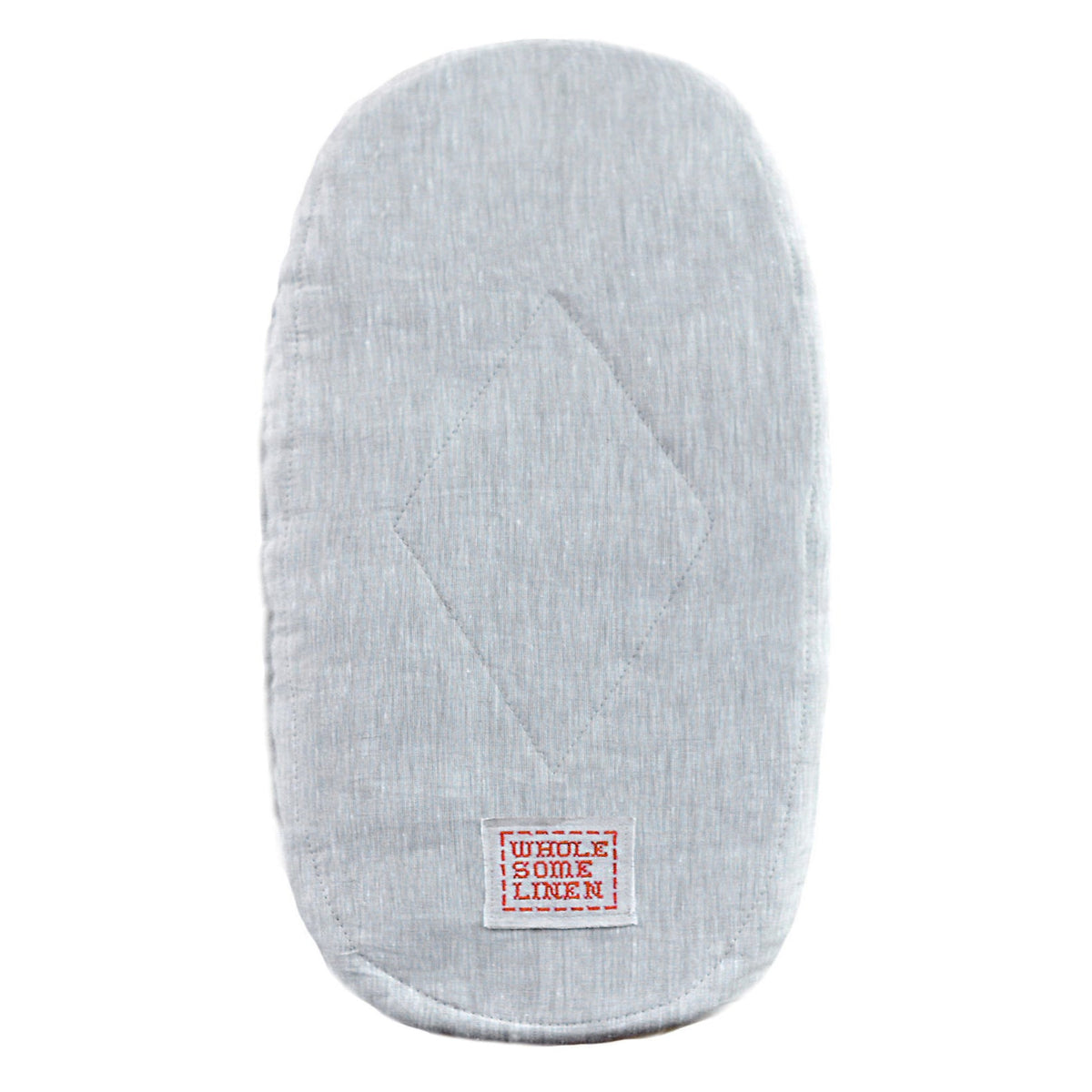 Wholesome Linen - Custom Organic Flax Linen Mattress Pad for Bassinet, Cradle or Crib - Bolga Moses Basket Mattress 16 x 29 x 1.7&quot;