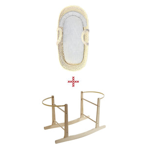 Wholesome Linen - Moses Basket with Stand - 