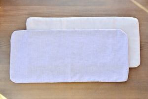 Wholesome Linen - Organic Baby Diaper Changing Mat w/ Removable Cover - 