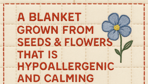 Organic Flax Seed Quilted Weighted Blanket