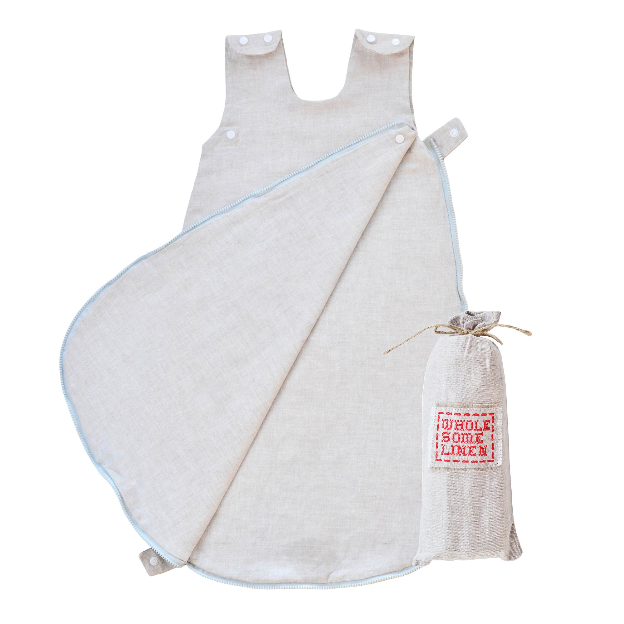 Organic Linen Baby Sleep Sack - Wholesome Linen