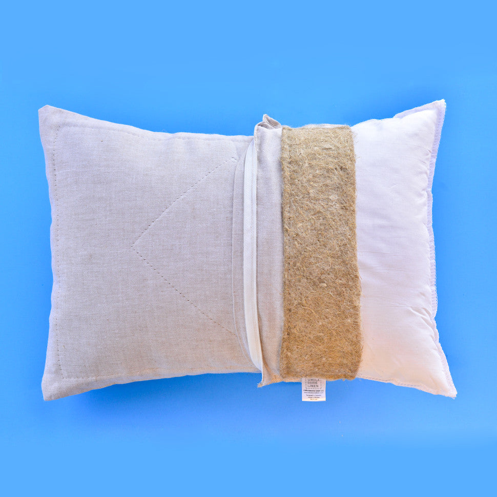 Organic Toddler Pillow - Wholesome Linen