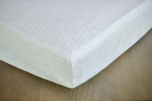 Waterproof Fitted Crib Pad - Wholesome Linen