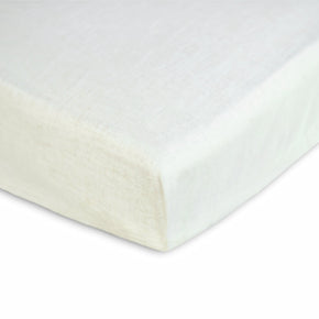 Waterproof Fitted Crib Pad - Wholesome Linen