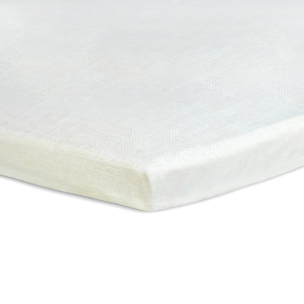 thumbnail image 2 of First Essentials Baby Bassinet Mattress Pad (Rectangle, 17X33 2-Pack) For Newborn Comfort Breathable Easy Clean Hypoallergenic Waterproof Made In USA 2 of 9