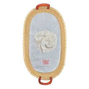 Organic Changing Pad with Cover & Basket - Wholesome Linen