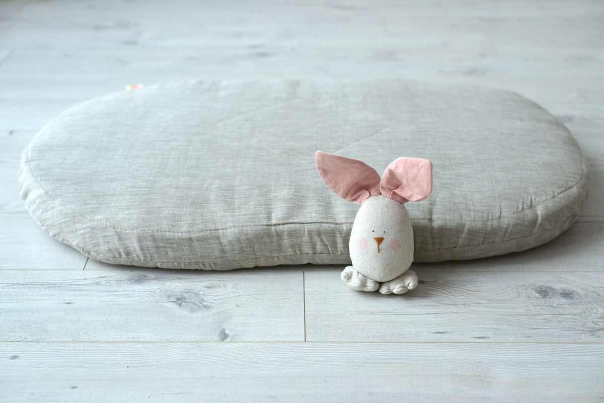 Organic Flax Baby Mattress for STOKKE Crib - Wholesome Linen