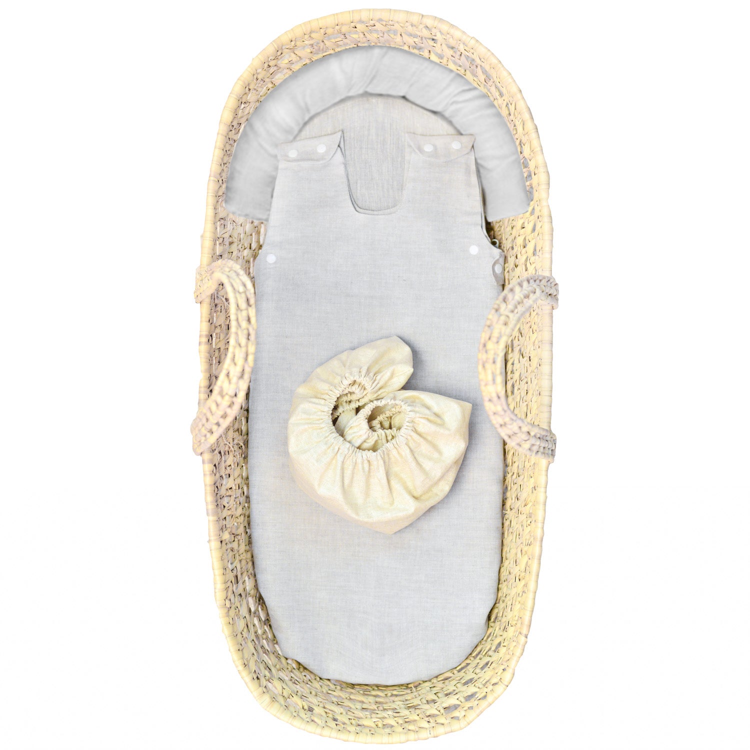 summer infant bassinet mattress Organic Flax Baby Bassinet Mattress & Linen Bedding